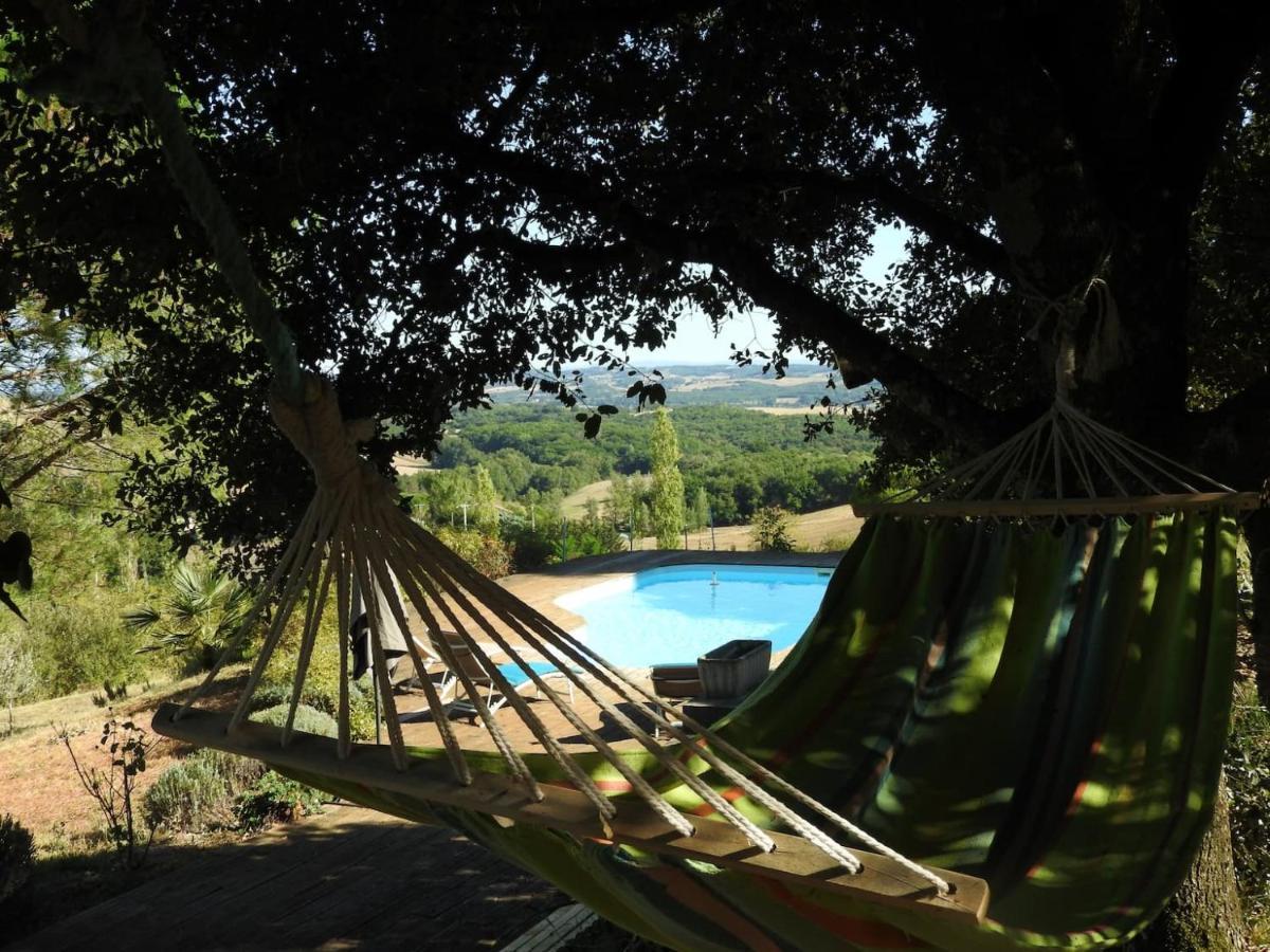 Bed and Breakfast La Dame Fines Puybegon Exterior foto